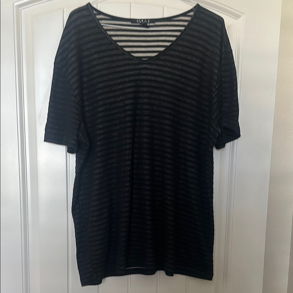 Black Striped Men's Shirt by [Brand]